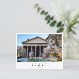 Rome, The Pantheon, Italy Postcard