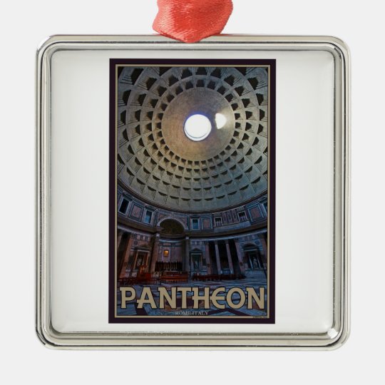 Rome - The Pantheon Metal Ornament