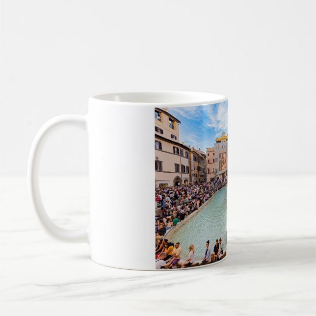 Rome Tshirt Coffee Mug (Left)