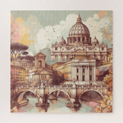 Rome Vatican City Italy Europe Jigsaw Puzzle