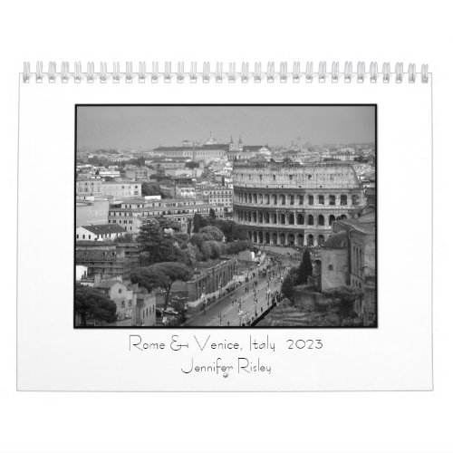 Rome  Venice Italy _ 2023 Calendar