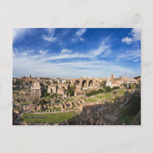 Rome _ View of the Forum Romanum postcard