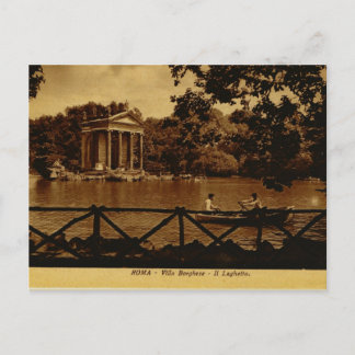 Rome, Villa Borghese Postcard
