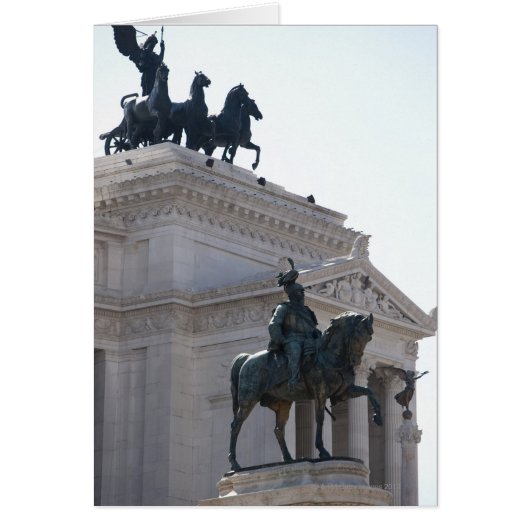 Rome. Vittorio Emanuele monument Cards (Front)