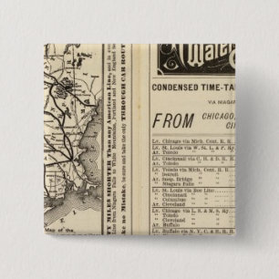 Rome, Watertown and Ogdensburg Railroad 2 Button
