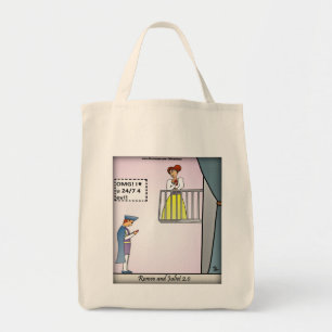 Romeo-and-Juliet-2.0 Grocery Tote Bag