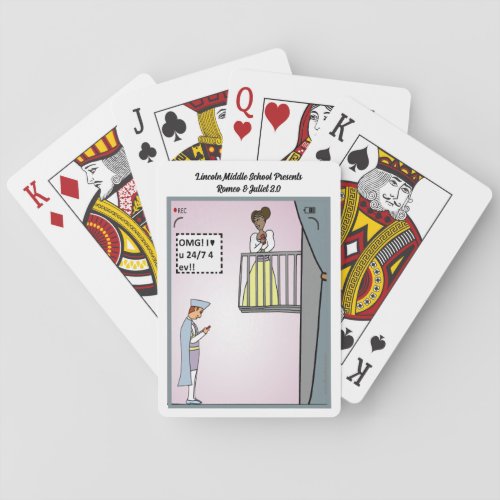 Romeo and Juliet 20 Playing Cards