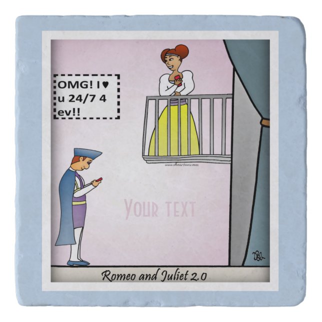 Romeo and Juliet 2.0 Trivet (Front)