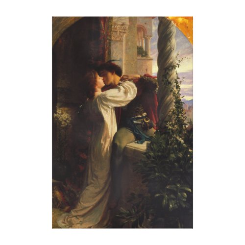 Romeo and Juliet by Frank Dicksee Canvas Print