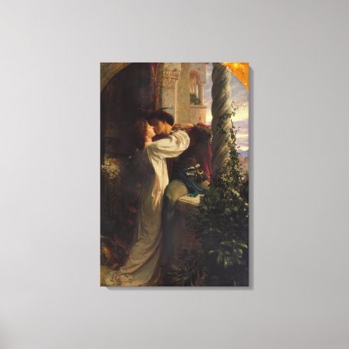 Romeo and Juliet by Frank Dicksee Canvas Print