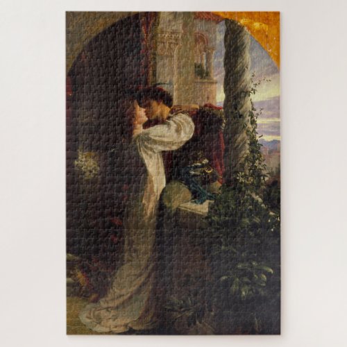 Romeo and Juliet by Frank Dicksee Jigsaw Puzzle
