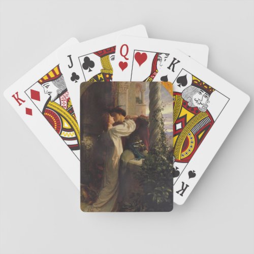 Romeo and Juliet by Frank Dicksee Poker Cards