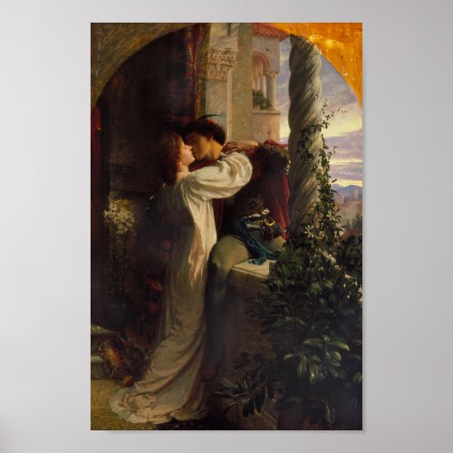 Romeo and Juliet by Frank Dicksee _ poster