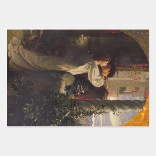 Romeo and Juliet by Frank Dicksee Wrapping Paper Sheets