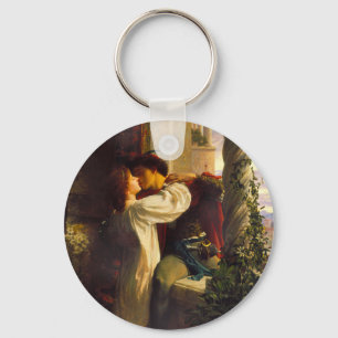 Romeo and Juliet c. 1884 by Sir Frank Dicksee Keychain
