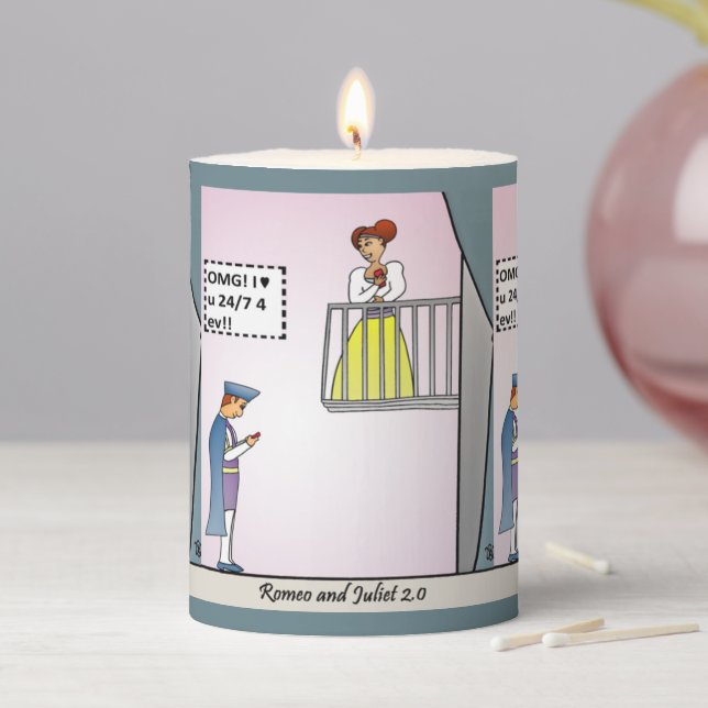 Romeo and Juliet Candle (In Situ)
