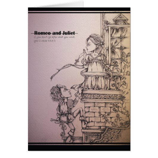 Romeo and Juliet Cards (Front)