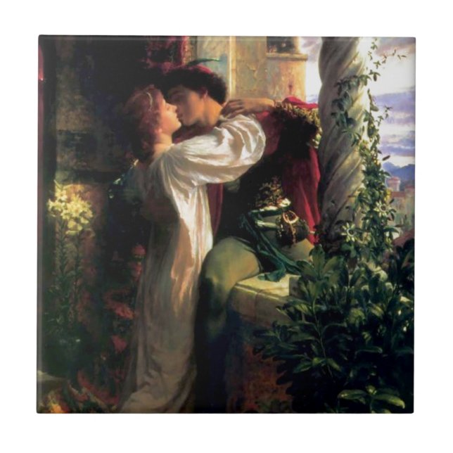 Romeo and Juliet Ceramic Tile (Front)