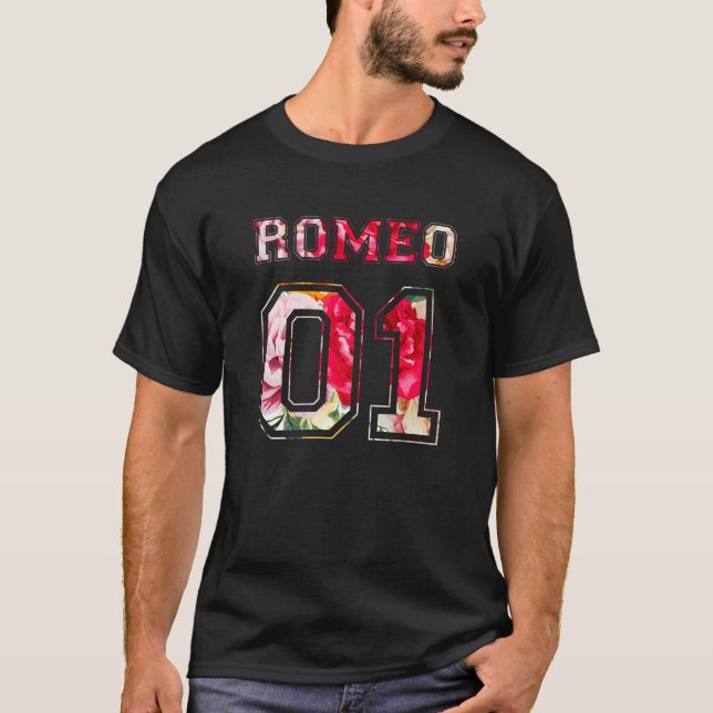 Romeo and Juliet Couple T-Shirt (Front)