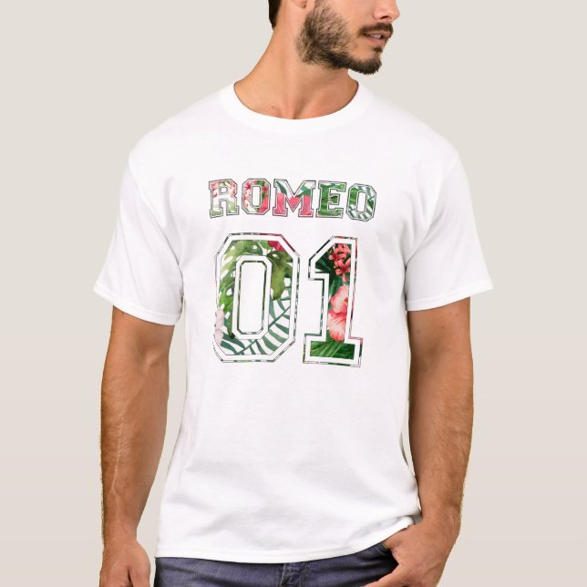 Romeo and Juliet Couple T-Shirt (Front)