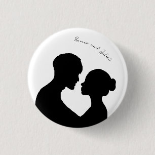 Romeo and Juliet Customizable pin