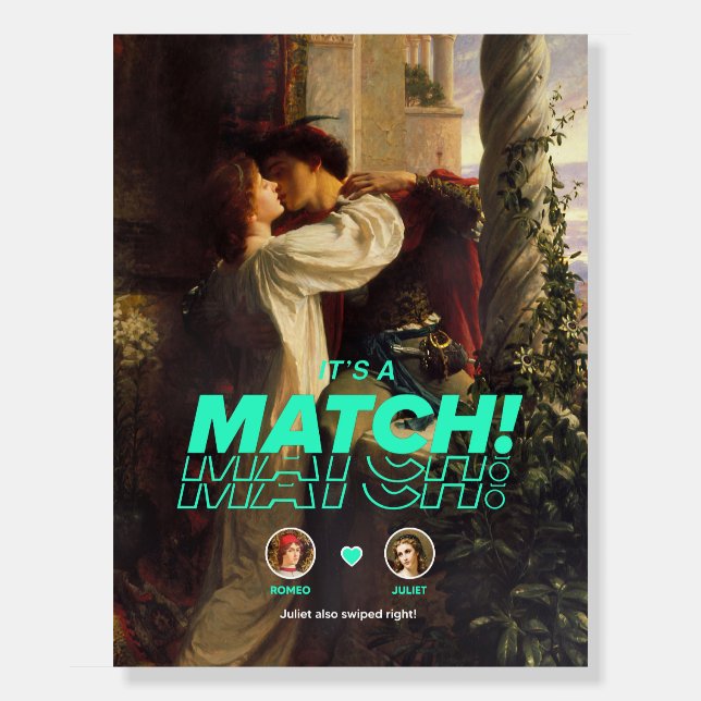 Romeo and Juliet Foam Board (Front)