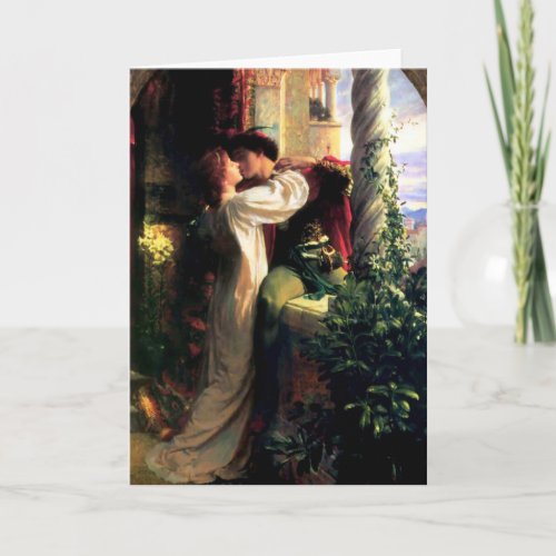 Romeo and Juliet Greeting Card