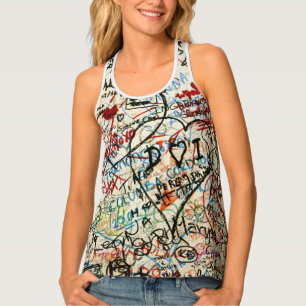 Romeo and Juliet love letters Tank Top