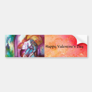 ROMEO AND JULIET / Pink Valentine's Day Bumper Sticker