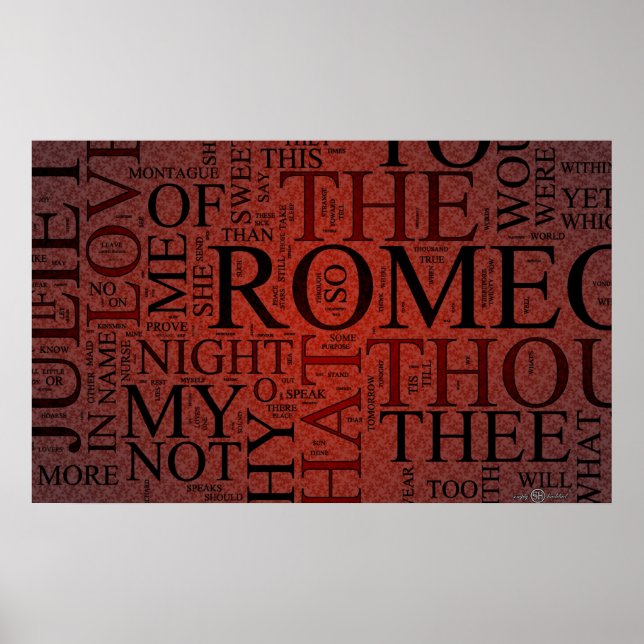Romeo and Juliet (Red) Poster (Front)