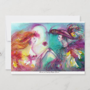 ROMEO AND JULIET Romantic Lovers Invitation