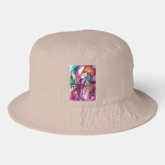 ROMEO AND JULIET Romantic Valentines's Day Bucket Hat (Front)