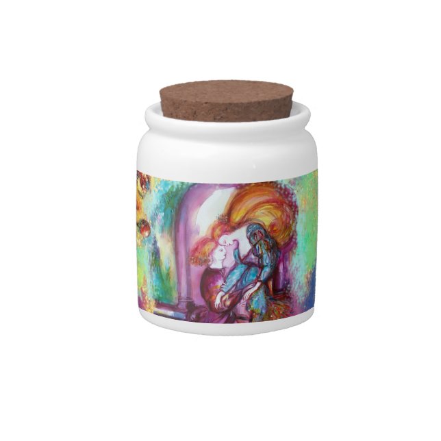ROMEO AND JULIET Romantic Valentines's Day Candy Jar (Front)