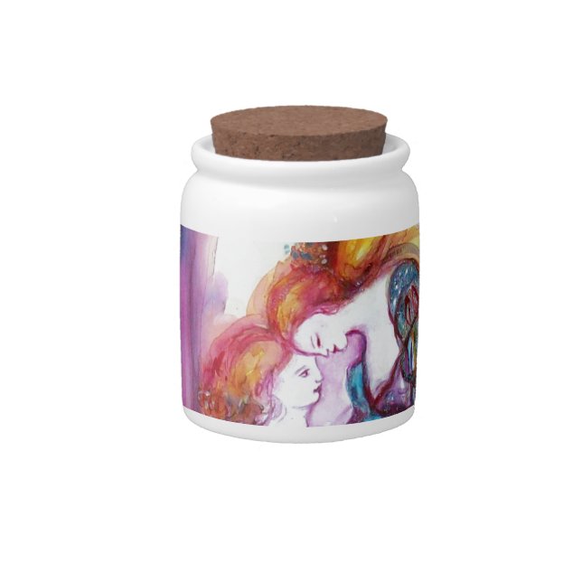 ROMEO AND JULIET Romantic Valentines's Day Candy Jar (Front)