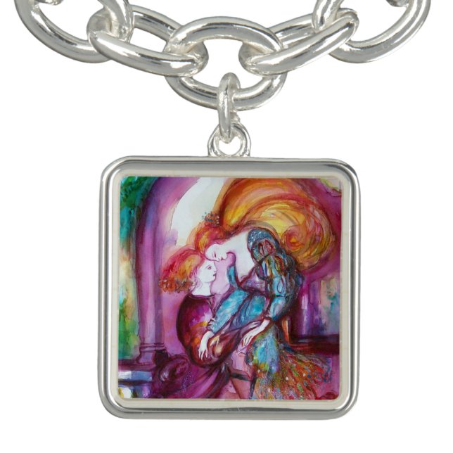 ROMEO AND JULIET Romantic Valentines's Day Charm Bracelet (Design)