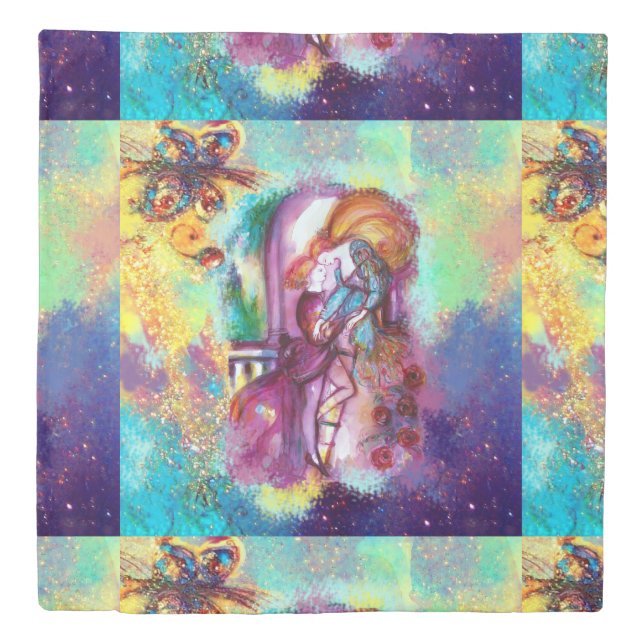 ROMEO AND JULIET Romantic Valentines's Day Duvet Cover (Front)