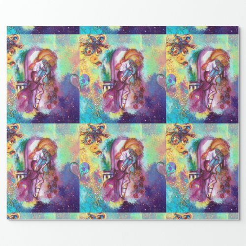ROMEO AND JULIET Romantic Valentiness Day Hearts Wrapping Paper