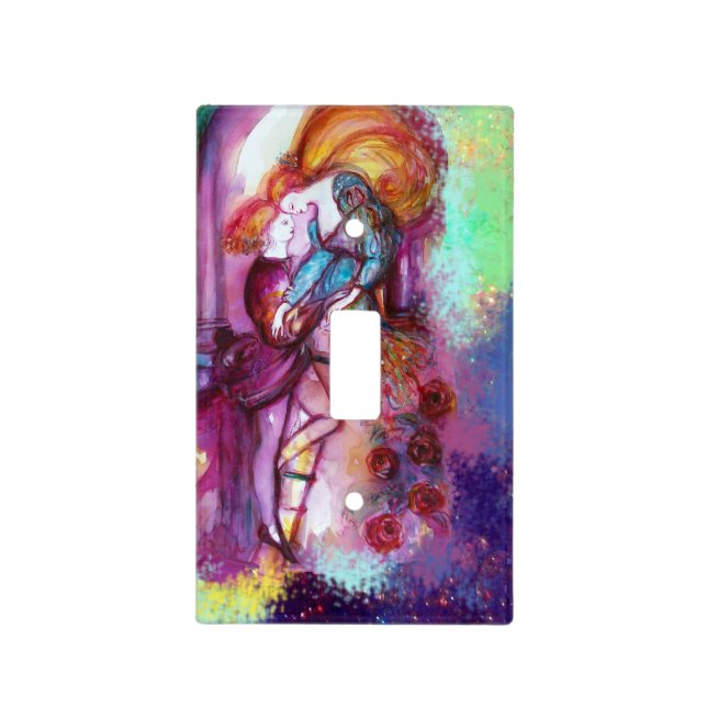 ROMEO AND JULIET Romantic Valentines's Day Light Switch Cover (Front)