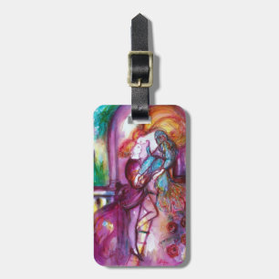 ROMEO AND JULIET Romantic Valentines's Day Luggage Tag