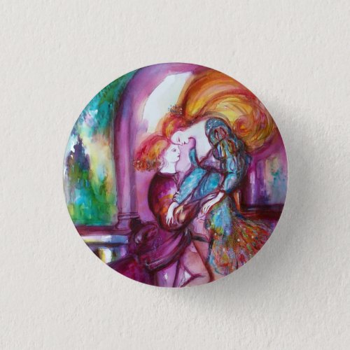ROMEO AND JULIET Romantic Valentiness Day Pinback Button