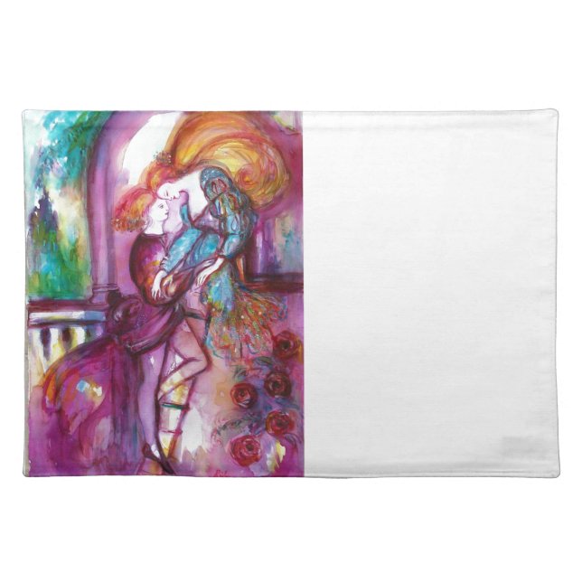 ROMEO AND JULIET Romantic Valentines's Day Placemat (Front)