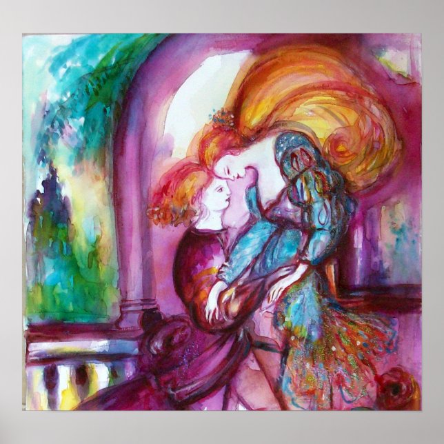 ROMEO AND JULIET Romantic Valentines's Day Poster (Front)