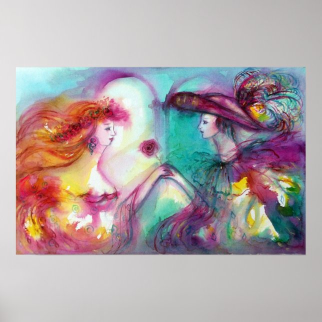 ROMEO AND JULIET Romantic Valentines's Day Poster (Front)