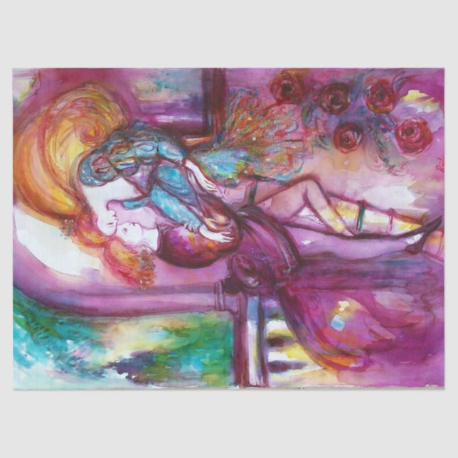 ROMEO AND JULIET Romantic Valentines's Day Tissue Paper (Front)