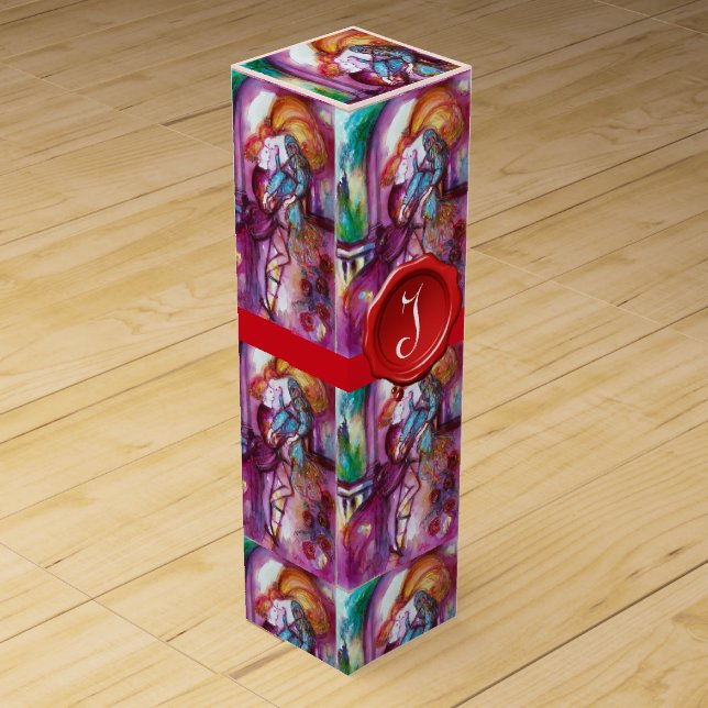 ROMEO AND JULIET Romantic Valentines's Day Wine Box (Front)
