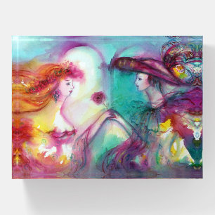 ROMEO AND JULIET / Valentine's Day Watercolor Paperweight