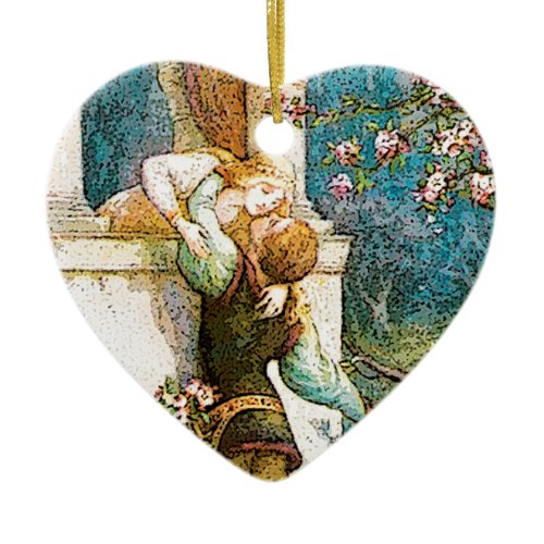 ROMEO AND JULIET VINTAGE.jpg Ceramic Ornament