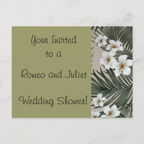 Romeo and Juliet  Wedding Invites