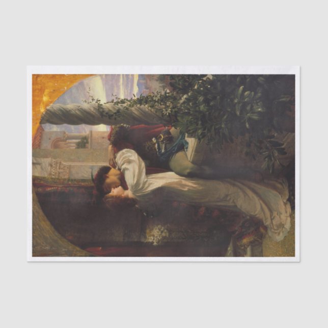 Romeo and Juliette decoupage Tissue Paper (Front)