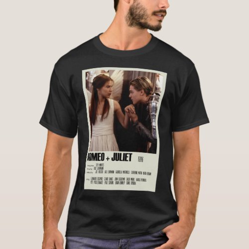 Romeo  Juliet 1996 Alternative Poster Art Movie L T_Shirt